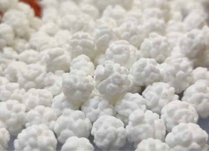 Dalthamman Ram Dana- Elaichi Dana- Sweet Makhana- Sugar Balls 450gm | Traditional Sweet Treat | Ideal for Snacking, Puja, Prasad, and Festive Use | Packed for Freshness