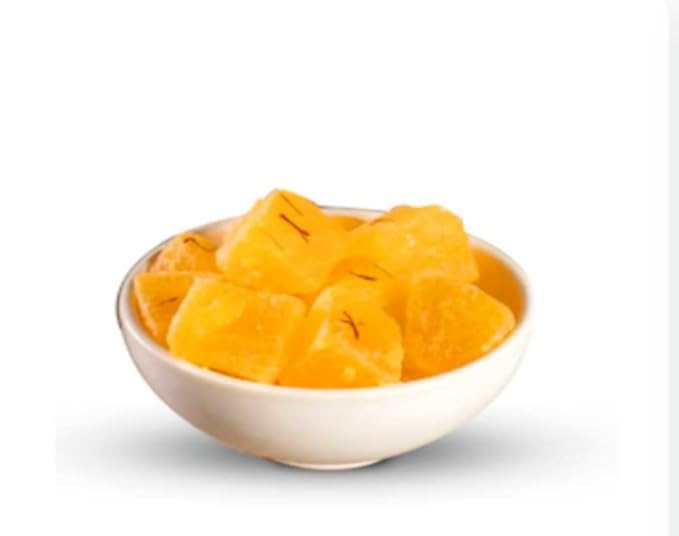 dalthamman Original Agra Kesar petha mithai World Famous 450g - Image 3